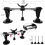 Manelord Auto Dent Puller Set with Double Pole Bridge Dent Repair Kit 6