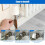 8 Pcs Universal Radiator Valve Caps, White Plastic Radiator Valve Cap 5