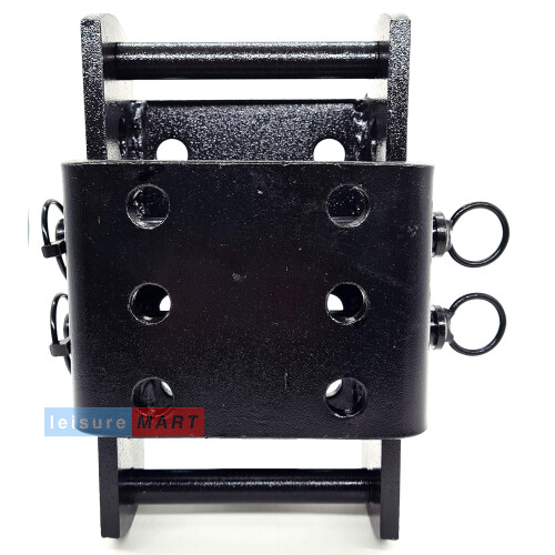 leisure MART Adjustable height mounting towball coupling drop plate 2