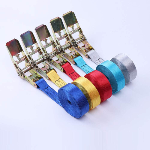 Heavy Duty Ratchet Tie Down Straps, Adjustable Cargo Straps with 2