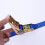 Heavy Duty Ratchet Tie Down Straps, Adjustable Cargo Straps with 4