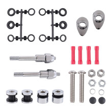 Motorcycle HardDrive Sissy Bar Docking Hardware Kit for Dyna FXD 2002-2005 Models