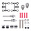Motorcycle HardDrive Sissy Bar Docking Hardware Kit for  Dyna FXD 2002-2005 Models 2