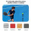 Pickleball Backhand Flick Trainer Baseball Batting Tee Portable Practical Sturdy Professional Batting Practice Red 4