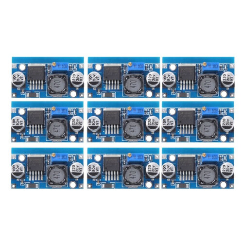 9PCS LM2596S - Step Down Power Supply Module 3A Adjustable Step-Down Module 1.5-35V Power Supply Step Down Module