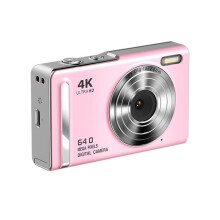 4K Digital Camera LED Flash 64MP HD Pixel Retro Ccd Portable Card Entry-Level Camera Auto Focus C