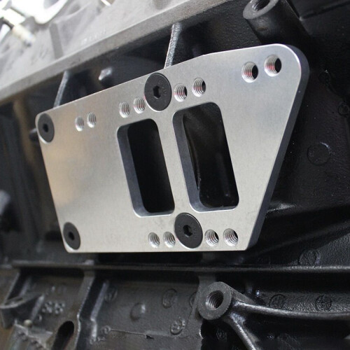 LS1 Conversion Motor Mount Adapter Plates Billet Aluminium LS Swap LS Conversion dla Chevelle Camaro Nova 1
