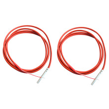 3X Sensor de Temperatura PT1000 de 2 Hilos Termistor Recubierto de Gel de Silicona Sonda de 1,5 Metros