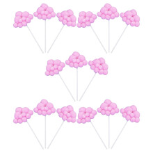 15St Roze Papieren Cake Decorative Toppers Voor Verjaardag En Feest