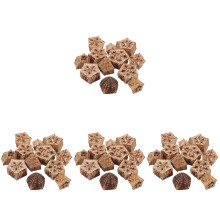 48Pièces D’activité Pour Perroquets En Fruit Marron Clair