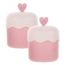10Pièces Mousseur Rose Compact Portable Simple À Utiliser