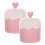 10Pièces Mousseur Rose Compact Portable Simple À Utiliser 1