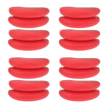 8Ensembles Masque Bouche Rouge Drôle En Caoutchouc Pour Carnaval