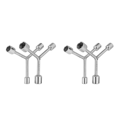 2Ensembles Ensemble En Acier Durable Argenté Outils Réparations