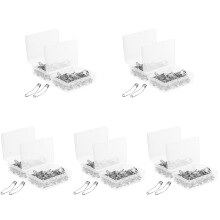 1000Pièces Épingles Courbées Pour Couture Acier Durable Argent