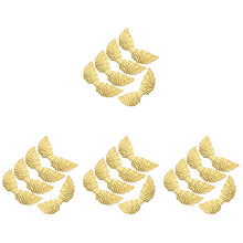 20Pièces Ailes Dorées Décoration Costume Jeu Rôle