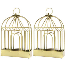 2Pièces Support Moustique Fer Design Cage À Élégant