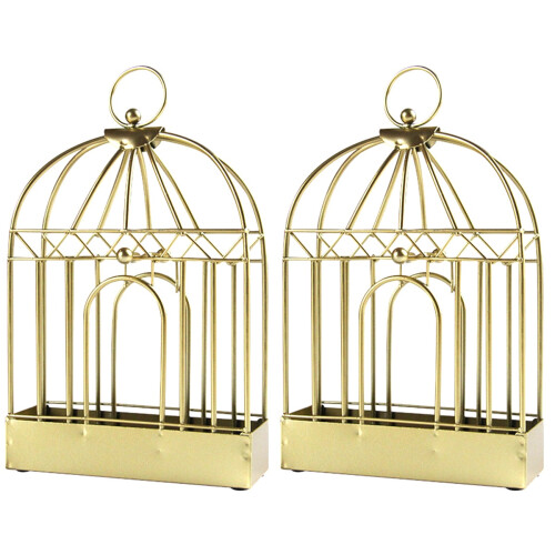 2Pièces Support Moustique Fer Design Cage À Élégant