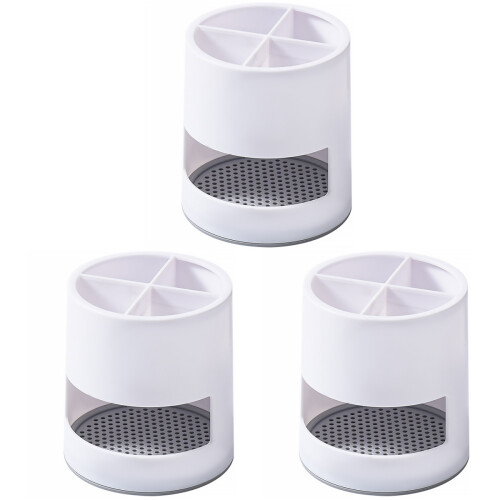 3Pièces Support Égouttoir Ustensiles Design Nordique