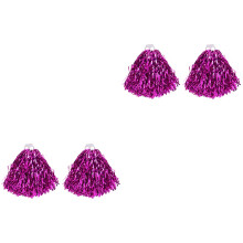 2Paires Pompons Cheer Couleur Rosy Attrayante