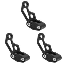 3Pièces Fixations Câble En Aluminium Noir Protection Fiable