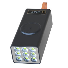 Bärbar DIY Mobil Power Box Extern 21x18650 5V Lödfri Batteriladdning Förvaringsbox Fodral USB Typ C B