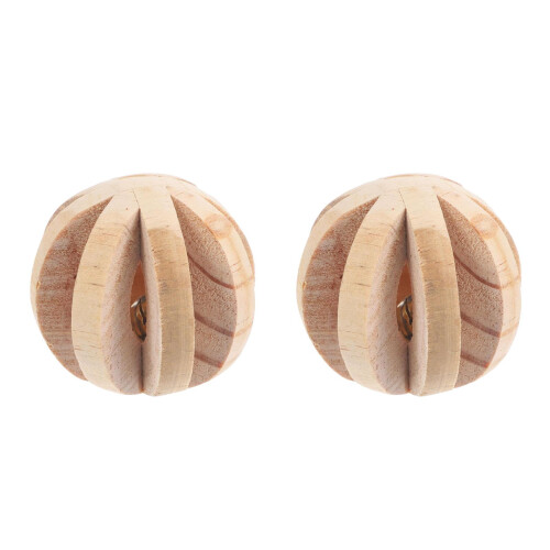2Pièces À Ronger Bois Pour Hamsters Amusants
