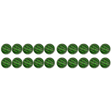 40St Groene Watermeloen Bouncy Balls Duurzaam Speelbal Voor Kinderen