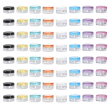 162Pièces Flacons Stockage Crème Et Lotion Miniatures Assortis