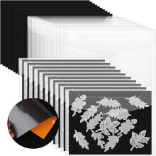 Stamp and Die Storage Bags and Rubber Magnetic Sheets for Storing Die Cuts, DIY Scrapbooking A