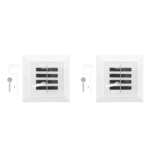 4Pièces Applique Murale Solaire LED Pour IP65 Durable