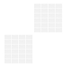 100Pièces Enveloppes Blanches Solides Pour Rangement