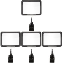 4Pièces Clip Porte Affiche Plastique Pour Rayons Boutique