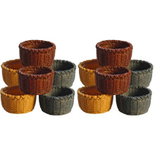 12Pièces Mini Panier Adorable Durable Accessoire Décor Maison