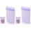 2Pièces Stockage Alimentaire Violet Silicone Sceau 1