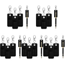 20Pièces Porte-Stylo PU Noir Multifonction Et