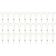 30Pièces Pince Percing Jetable Blanche Matériel Résistant