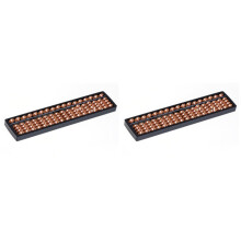 2Pièces Abacus Pour Enfants Plastique 17 Chiffres Multi Couleurs