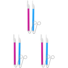 6Pièces Jouets Instruments Musicaux Sifflets Glissants Couleurs Vives