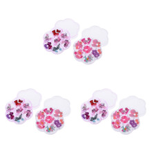 42Paires Boucles Clip-on Fantaisie Pour Petites Filles Multicolores