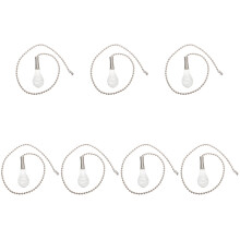 7Pièces Accessoires Suspendus Verre Élégant
