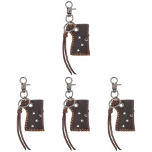 4Pièces Cuir Briquet Protectrice Élégante Outdoor