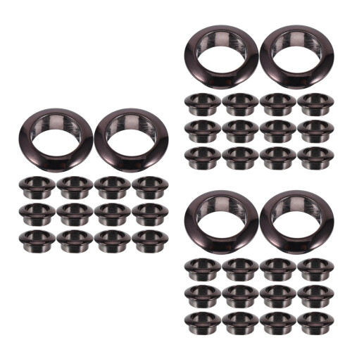 60Pièces Cache-Câbles ABS Noir Pour Organisateur Fils Durable