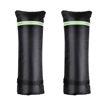 2Pièces Cache Robinet Noir Outdoor Protection Anti-Gel Résistante