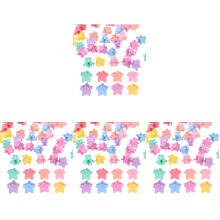 12Ensembles Barrettes Mini Multicolores Pour Fins Et