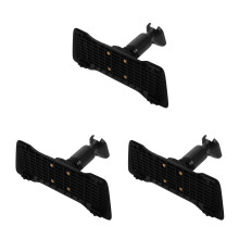 3Pièces Support Noir ABS Rétroviseur Montage Caméra Sécurisé