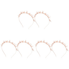 6Pièces Métal Rose Gold Légers Pour