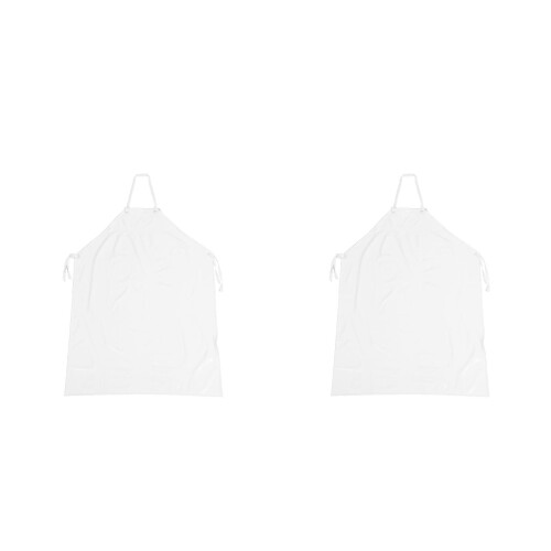 2Pièces Tablier Robuste PVC Résistant Huile Usage