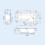 NES Home Nes Home L Shaped RH 1500mm Curved Shower Bath Acrylic Front Panel & Screen 6