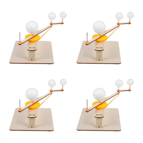 4Ensembles Bois Beige Enseignant Maquette DIY